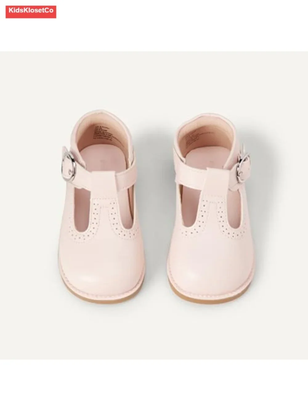 Unisex Toddler T-Strap Mary Jane Dress Shoes Faux Leather